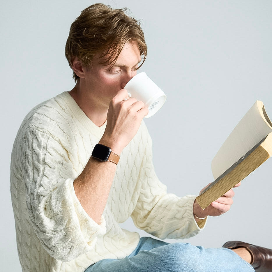 Leather Classic Buckle | Black