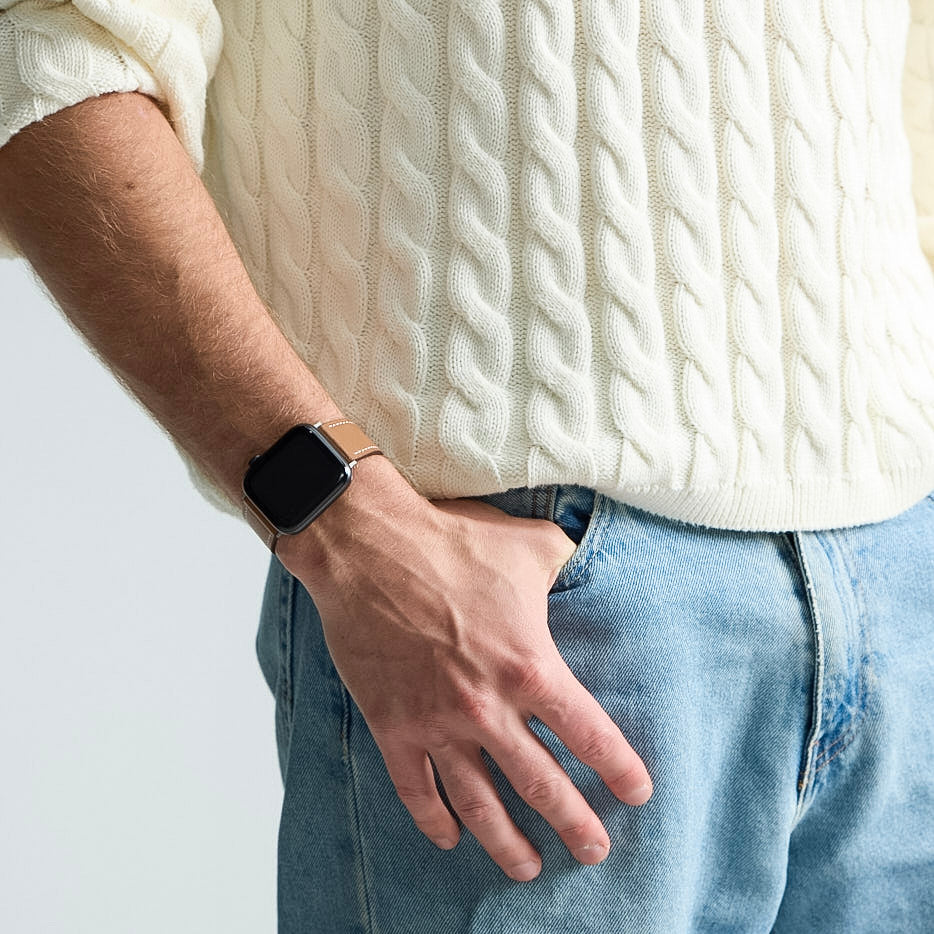 Leather Classic Buckle | Black