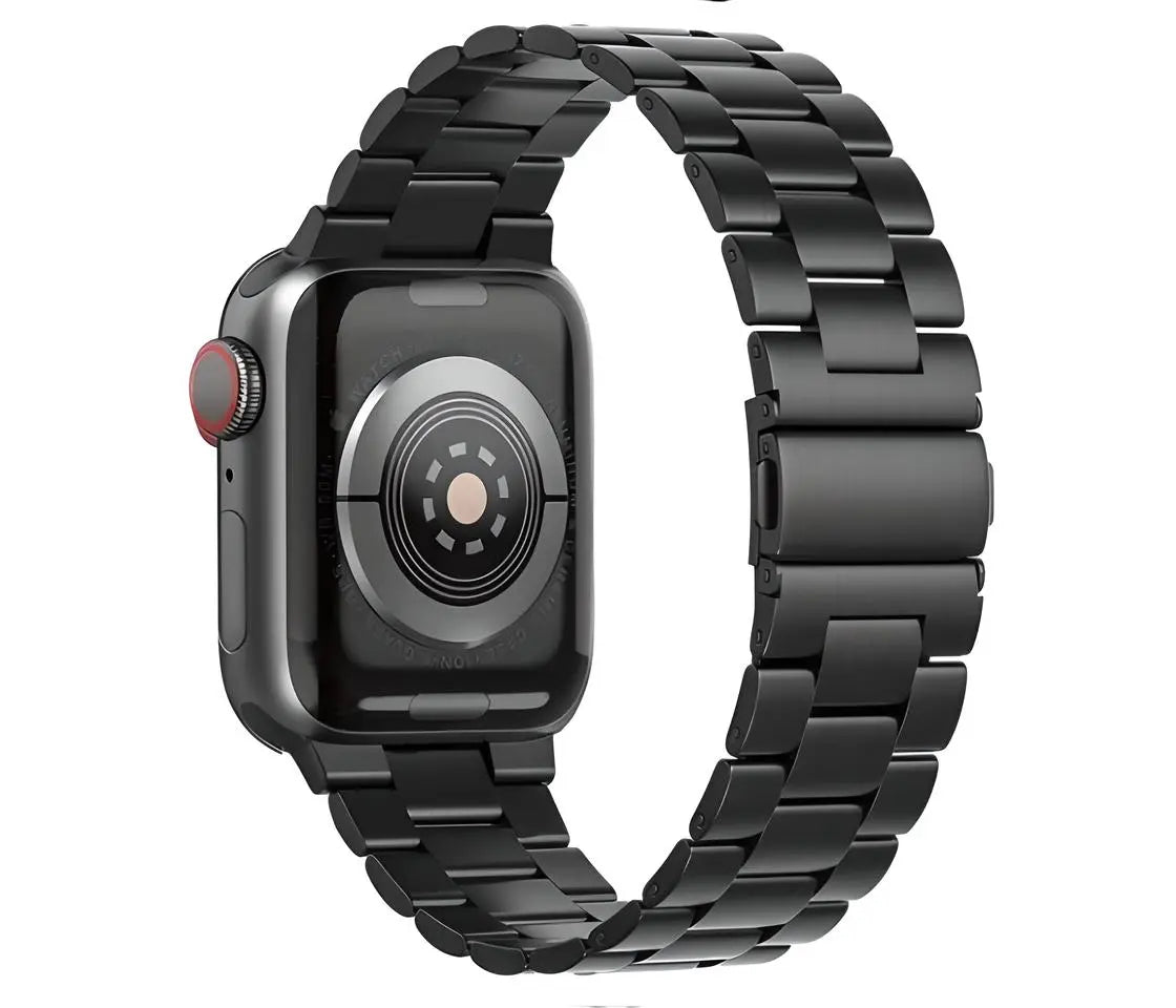 Classic Stainless Steel Apple Watch Band | Space Black Bandify