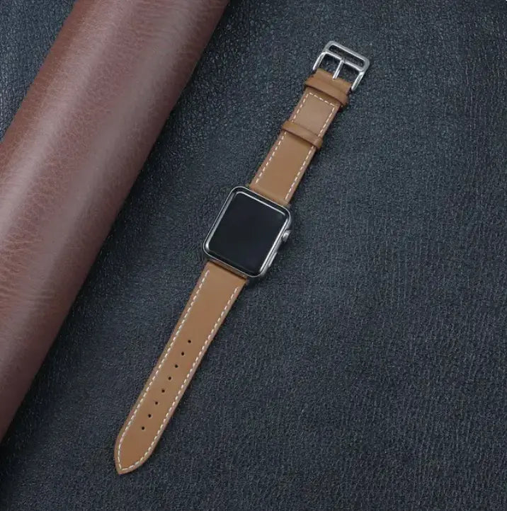 Leather Classic Buckle | Brown