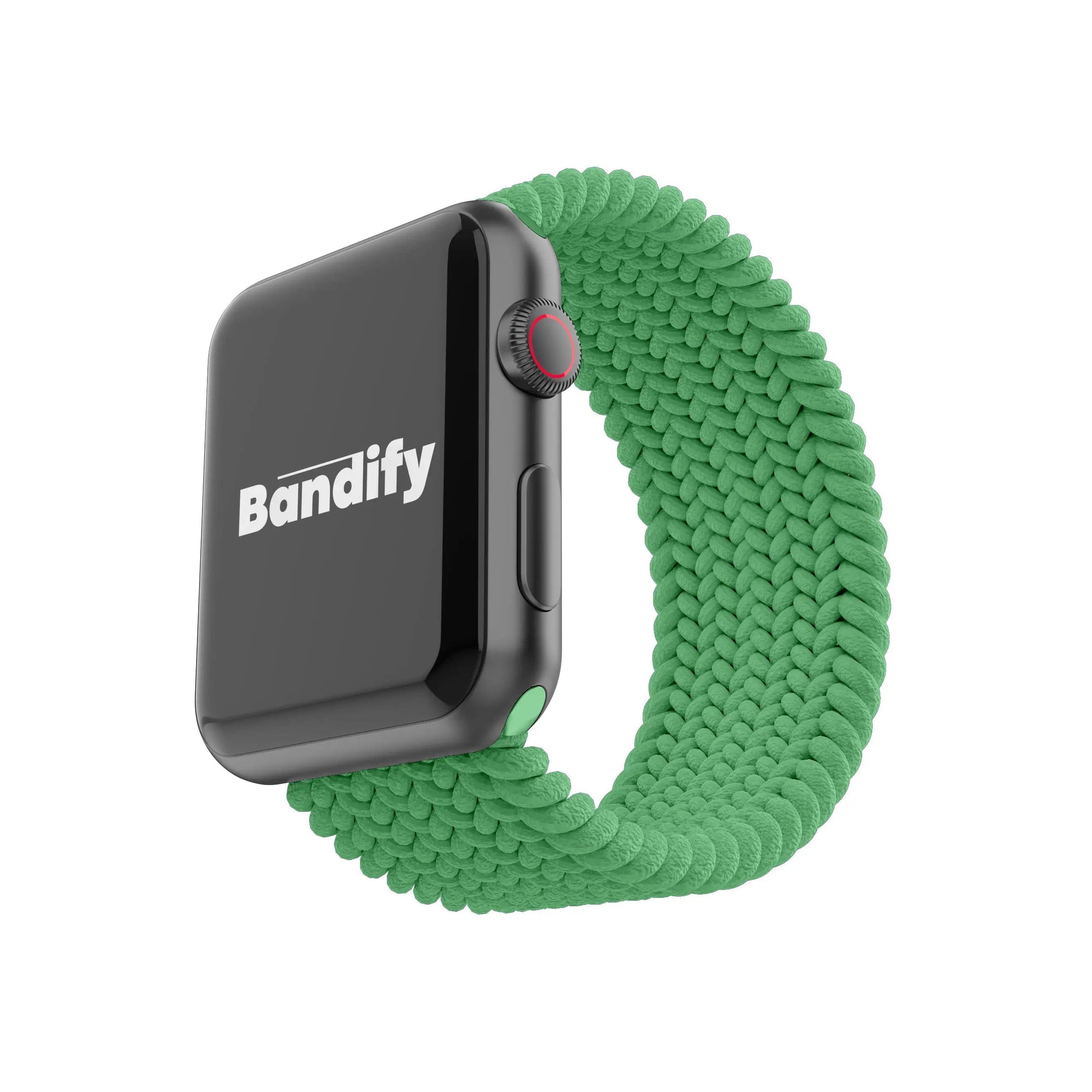Braided Solo Loop | Green Bandify