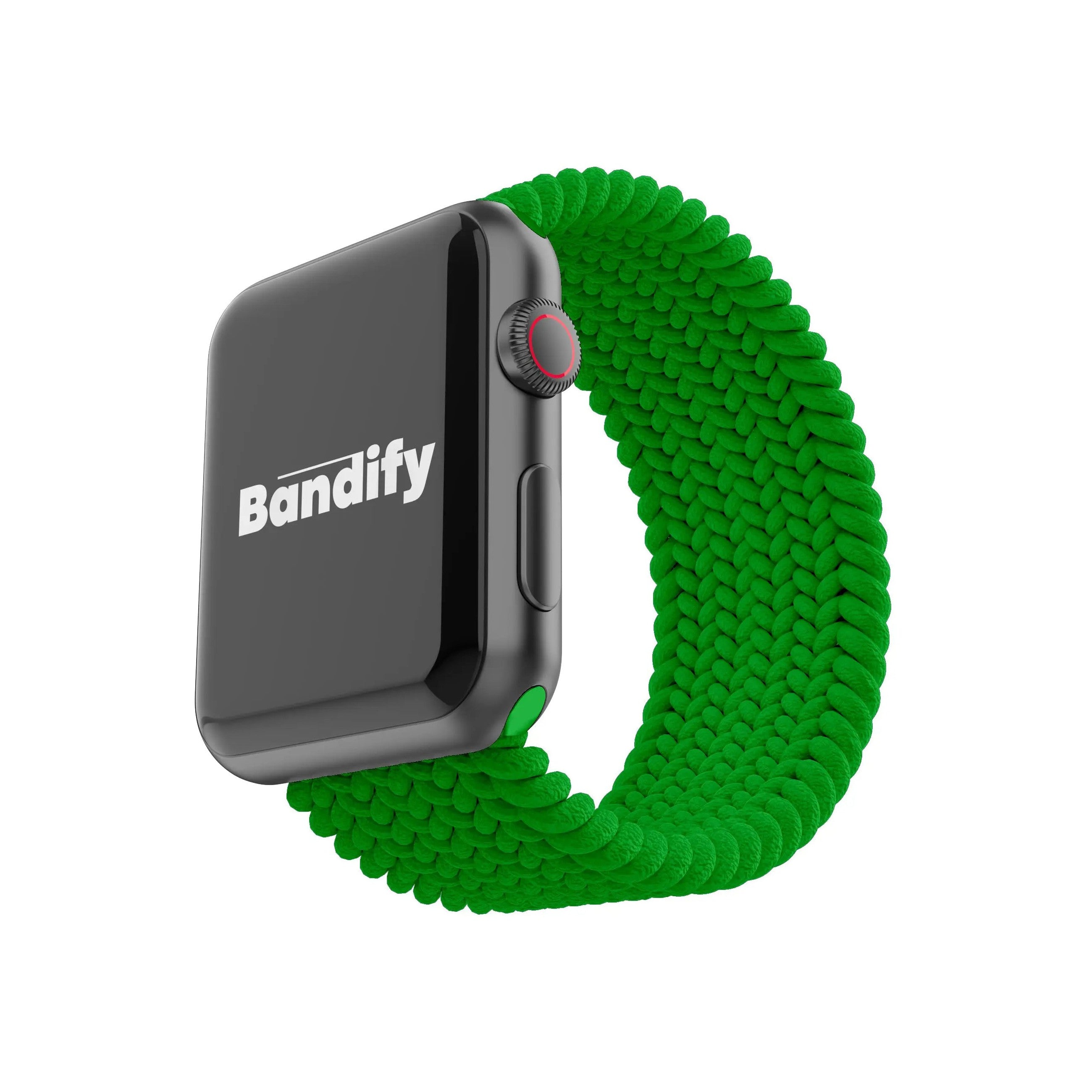 Braided Solo Loop | Irish Green Bandify