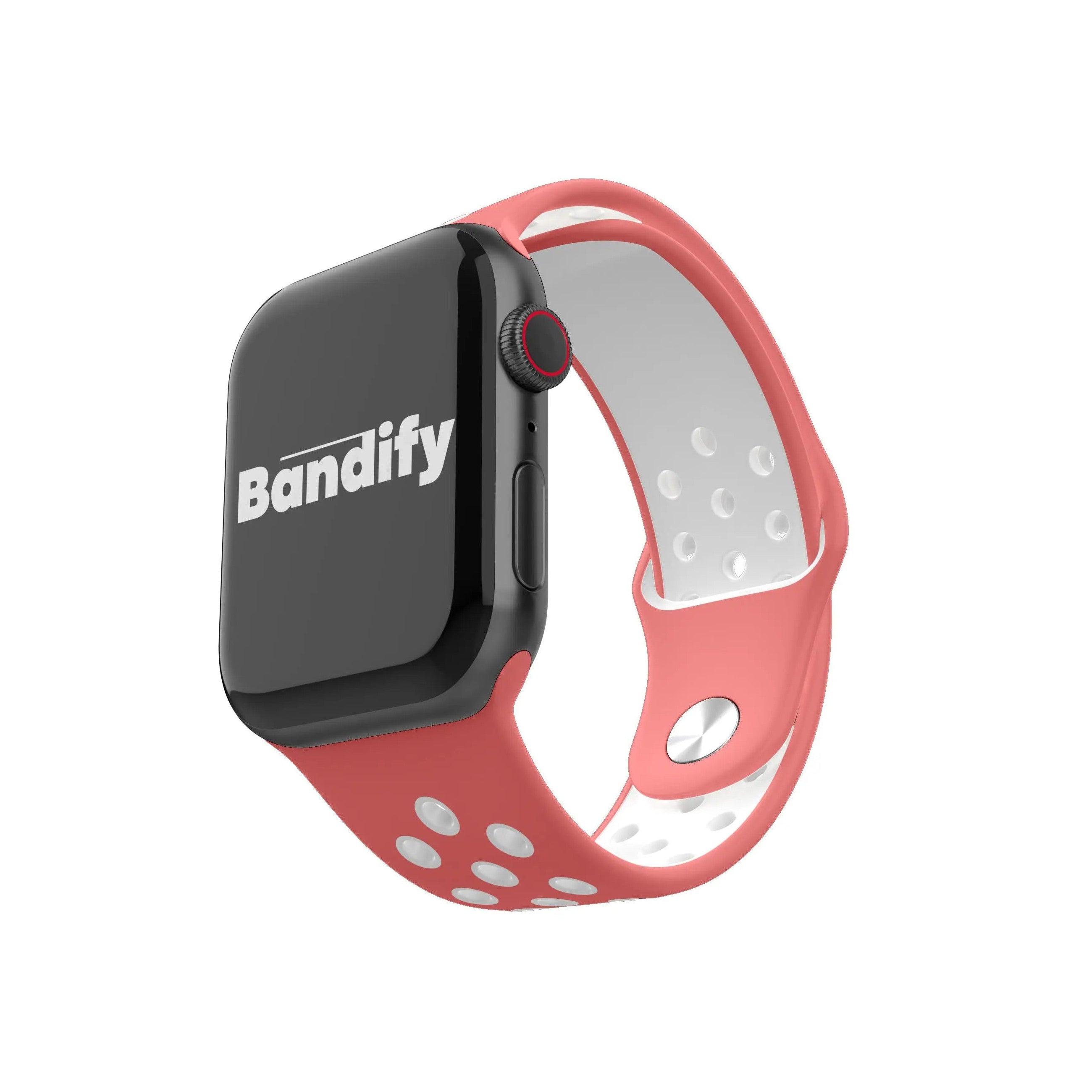 Sport Band Active | Pink Coral/White Bandify